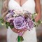 Purple Artificial Flowers Combo Cake Flowers Decorations Fake Peony Silk Roses